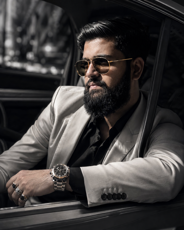 Cinematic Luxury Car Portrait Prompt